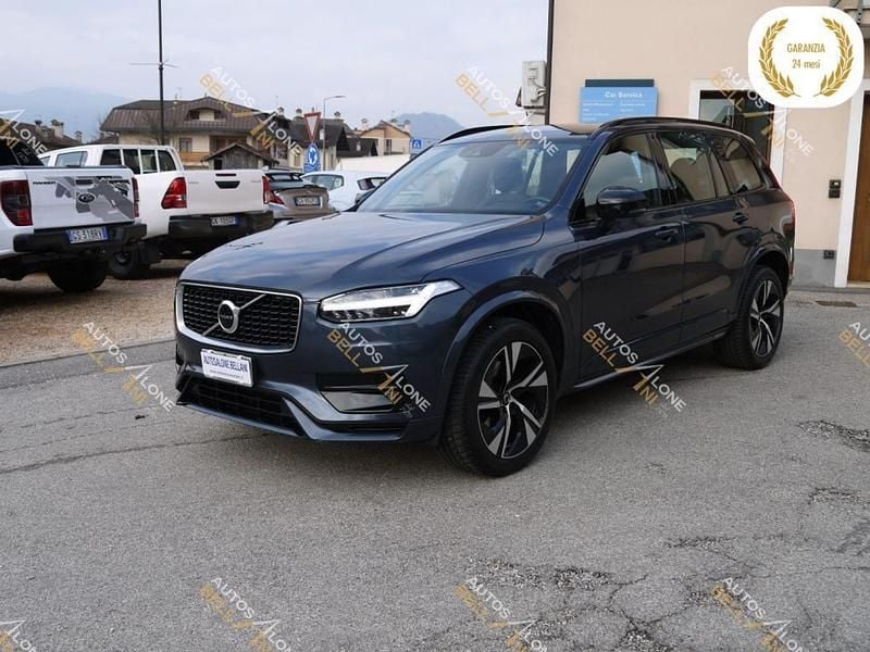 Usata Volvo XC90 R-Design 235 CV (172 kW) 2019 Blu SUV