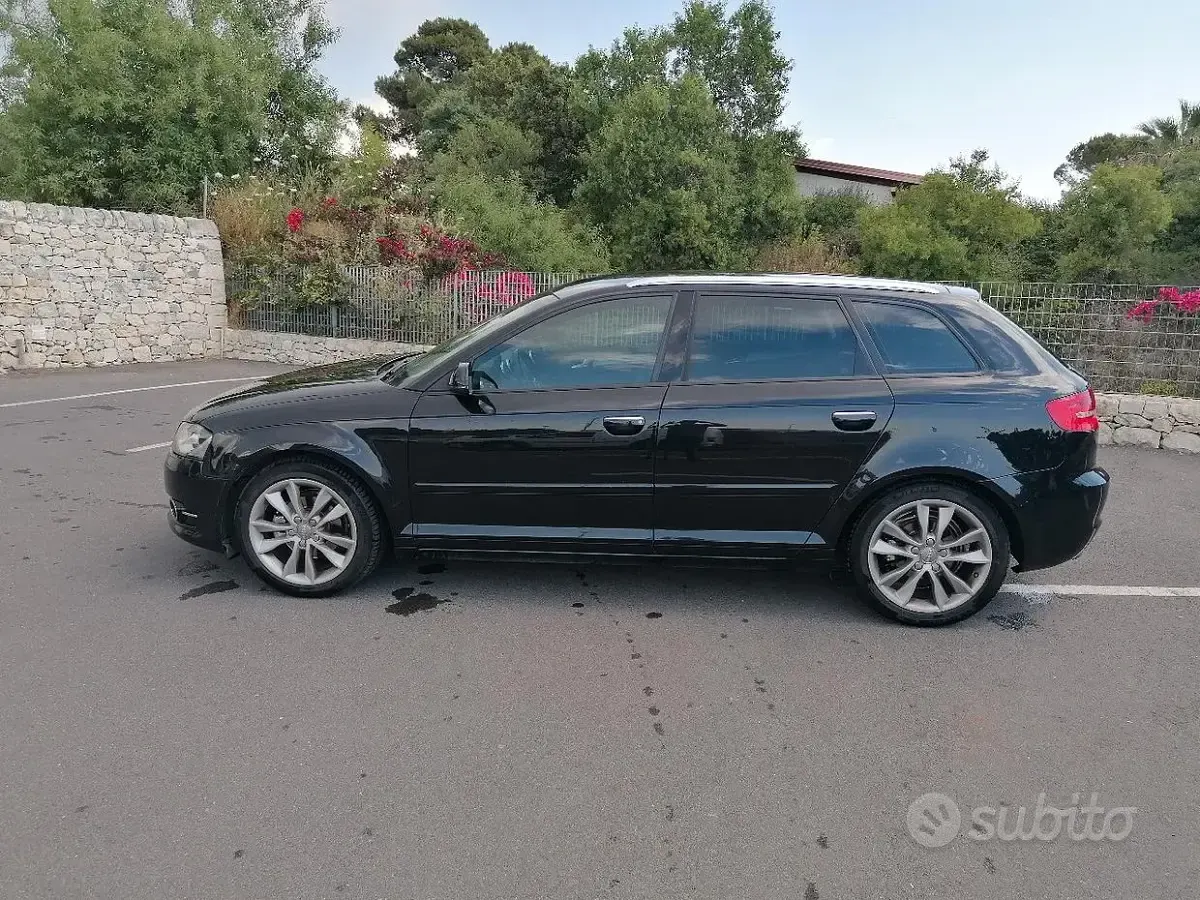 Usata Audi A3 2011 Nero Utilitaria