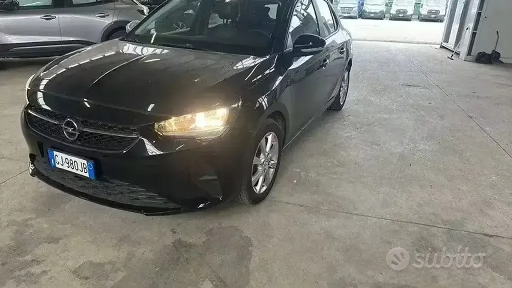 Usata Opel Corsa Edition 75 CV (55 kW) 2022 Nero Utilitaria