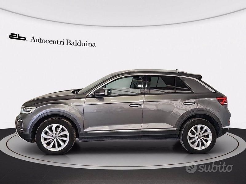 Usata VW T-Roc Style 150 CV (110 kW) 2022 Grigio indyum SUV