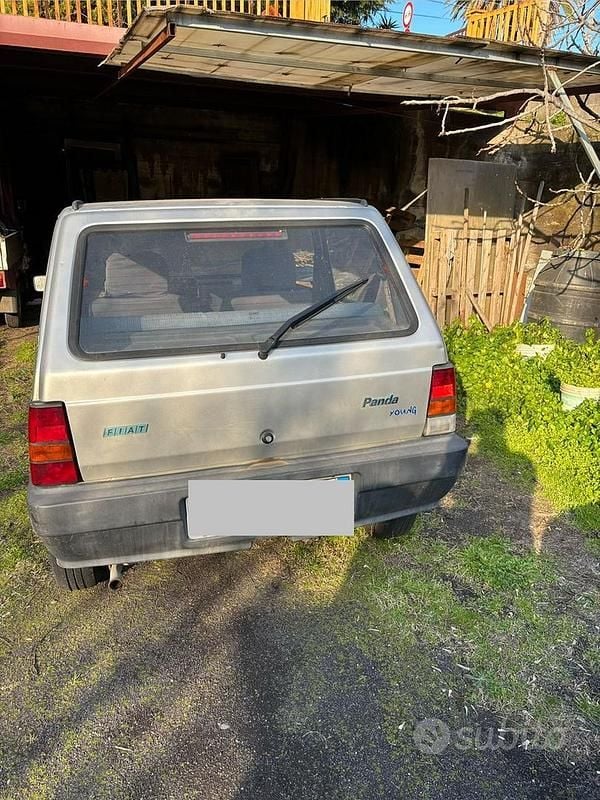 Usata Fiat Panda 44 CV (32 kW) 2001 Grigio Berlina