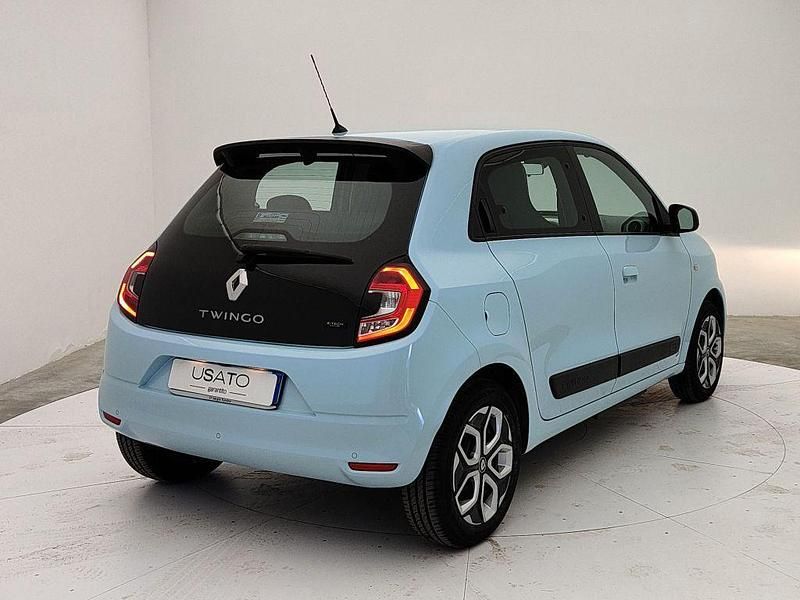 Usata Renault Twingo Equilibre 60 kW (82 CV) 2022 Blu Utilitaria