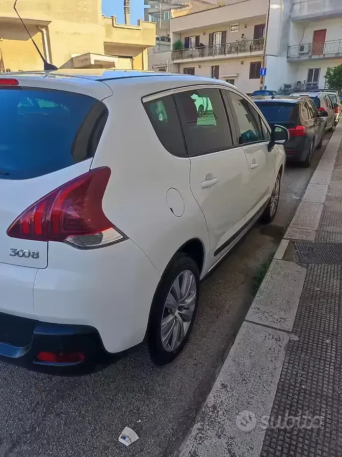Usata Peugeot 3008 115 CV (84 kW) 2014 Bianco Station wagon