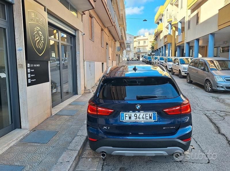 Begagnad BMW X1 xLine 150 HK (110 kW) 2019 Blå SUV