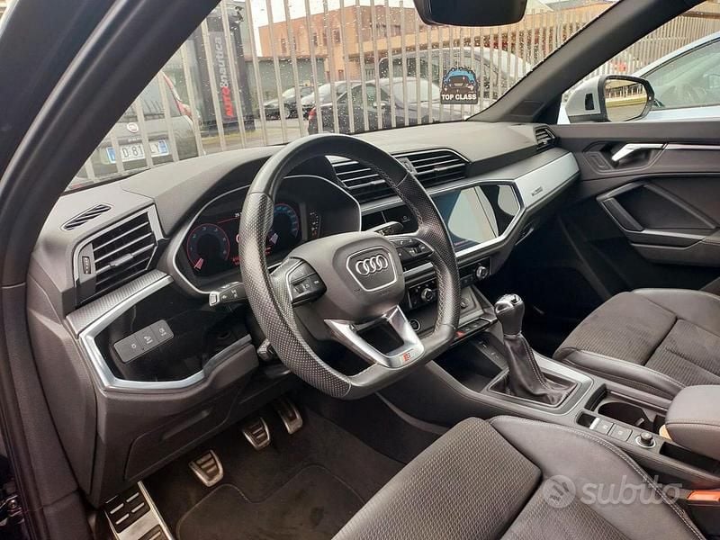Usata Audi Q3 S-Line 150 CV (110 kW) 2021 Nero SUV