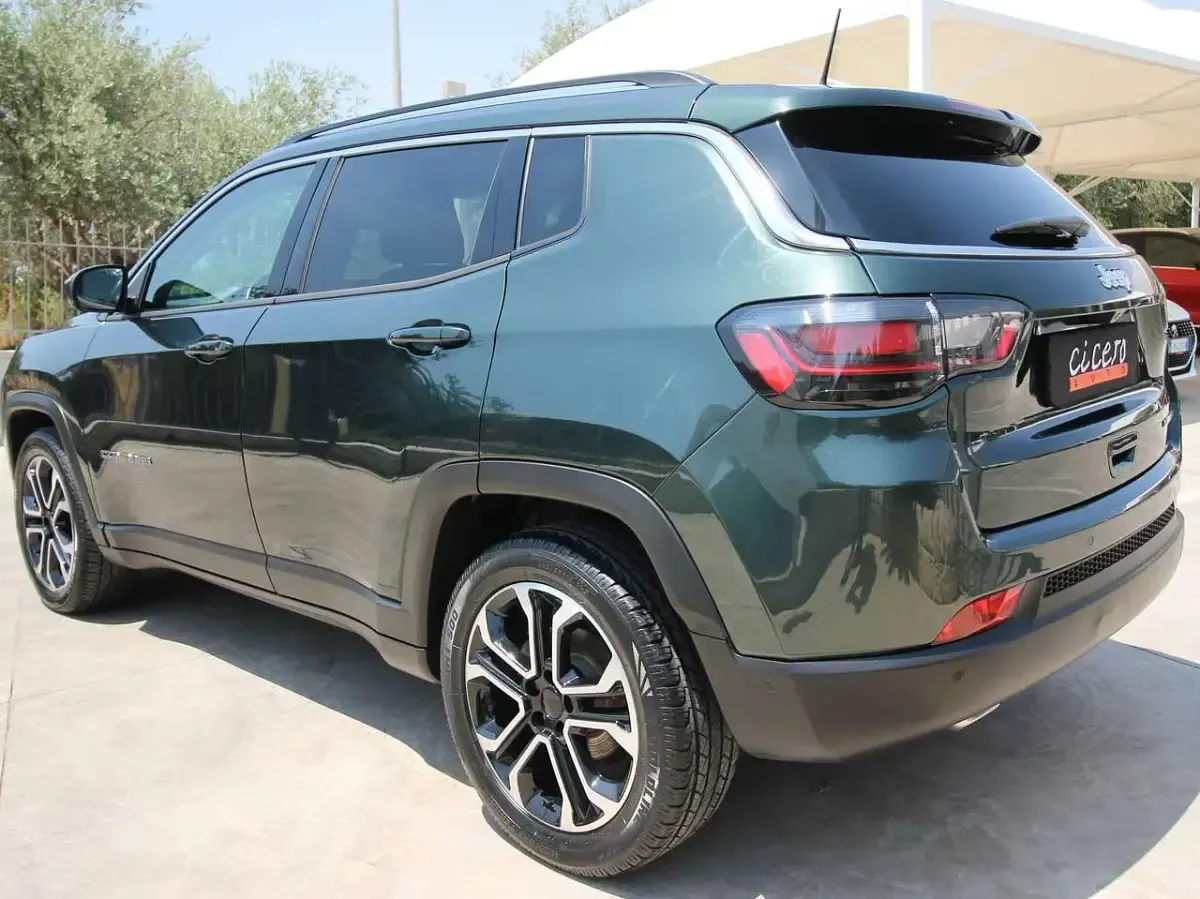Usata Jeep Compass Limited 131 CV (96 kW) 2021 Techno green met SUV