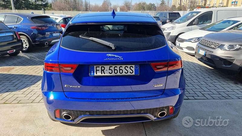 Usata Jaguar E-Pace R-Dynamic 150 CV (110 kW) 2018 Blu/azzurro SUV