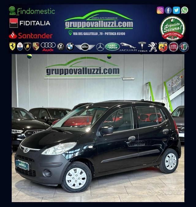 Nero Usata 2010 Hyundai i10 Due volumi | 3990 € (Buon prezzo) - Immagine 1/4