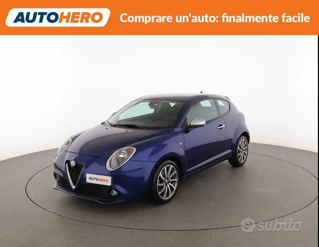Usata Alfa Romeo MiTo Super 95 CV (69 kW) 2017 Blu Utilitaria