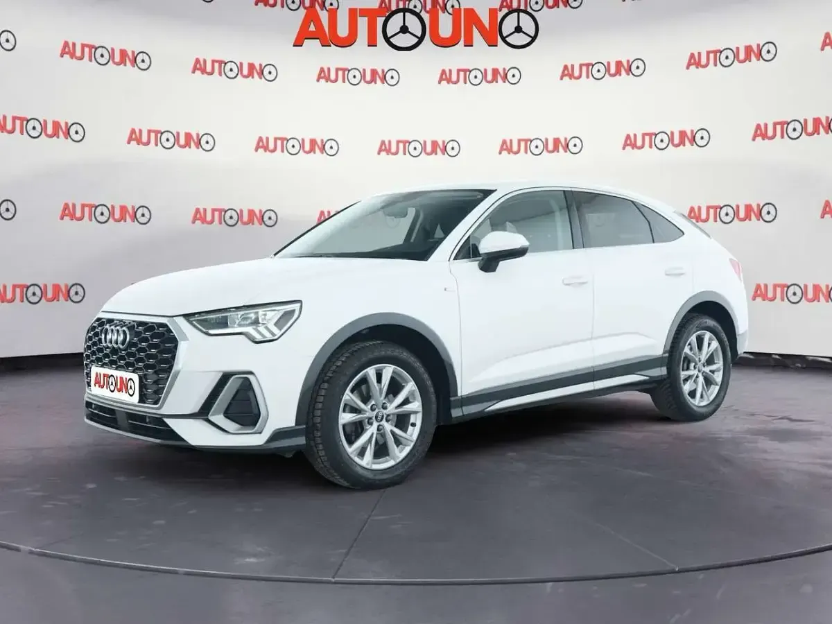 Usata Audi Q3 Sportback S-Line 150 CV (110 kW) 2021 Bianco SUV