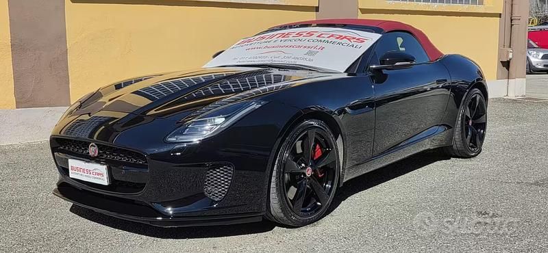 Usata Jaguar F-Type 340 CV (250 kW) 2018 Nero Cabrio