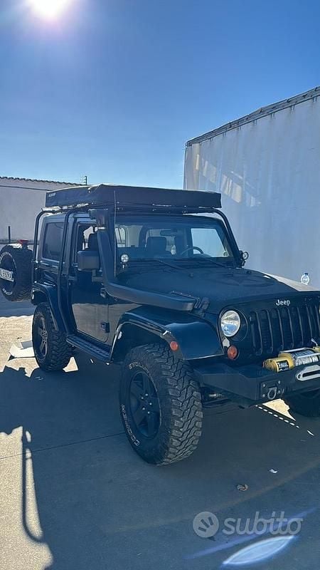 Usata Jeep Wrangler 177 CV (130 kW) 2007 Nero SUV