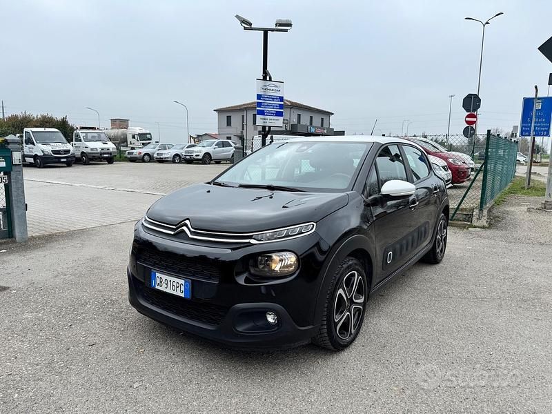 Usata Citroën C3 PureTech 83 CV (61 kW) 2020 Nero Utilitaria