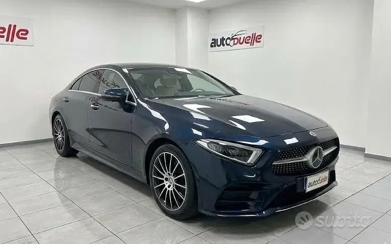 Usata Mercedes CLS350 Premium Plus 286 CV (210 kW) 2018 Blu Coupé