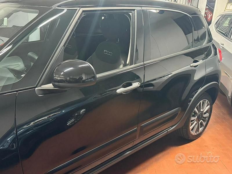 Usata Fiat 500L Cross 95 CV (69 kW) 2019 Nero Monovolume