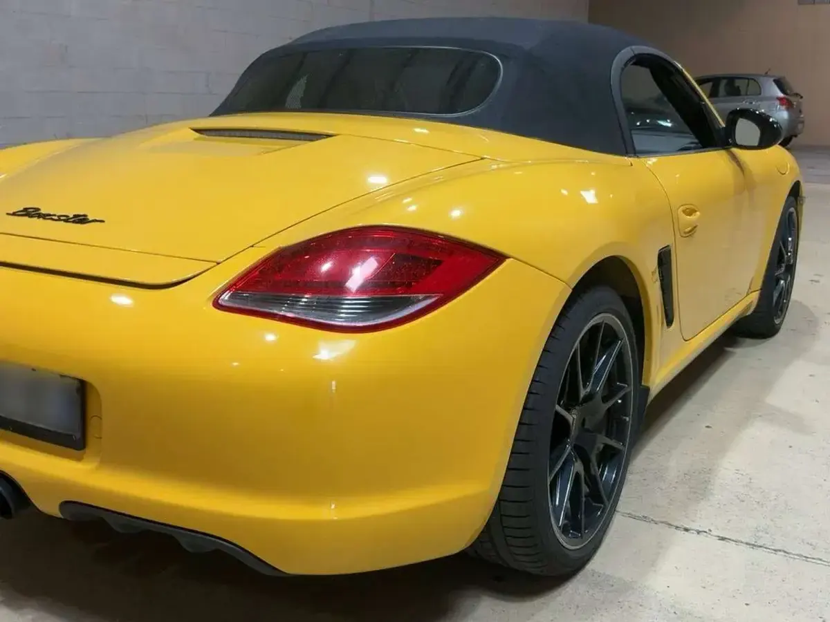 Usata Porsche Boxster 256 CV (188 kW) 2011 Giallo Cabrio