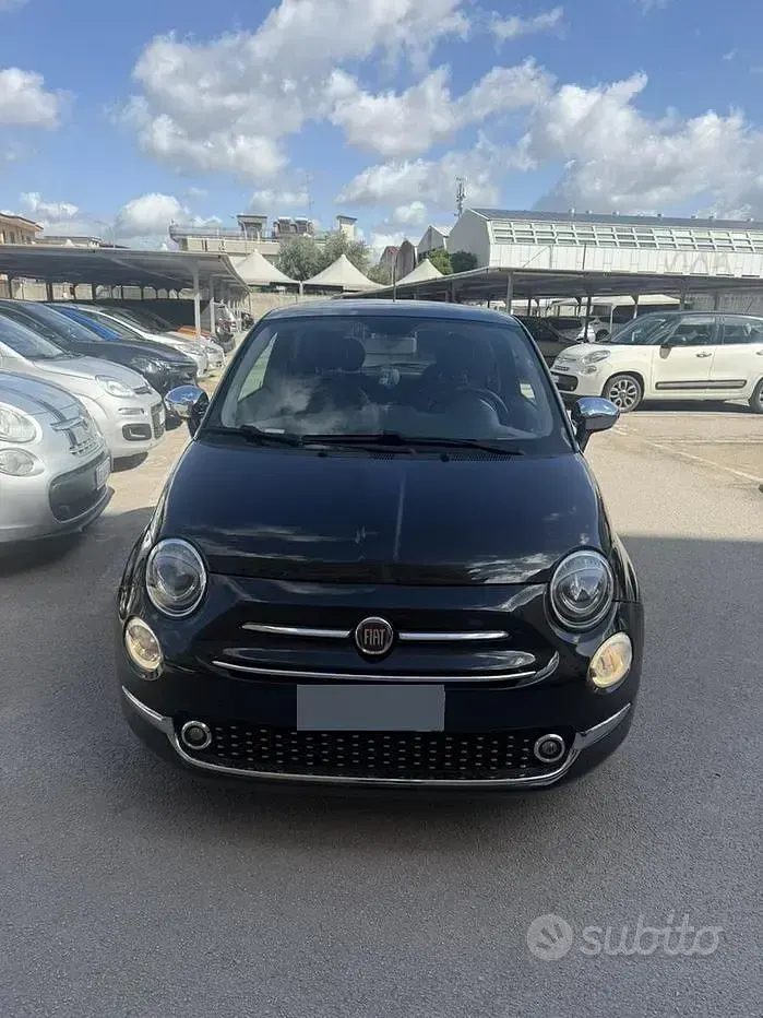 Usata Fiat 500 2018 Nero
