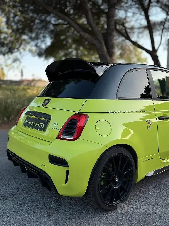 Usata Abarth 595 Competizione 180 CV (132 kW) 2020 Verde Berlina