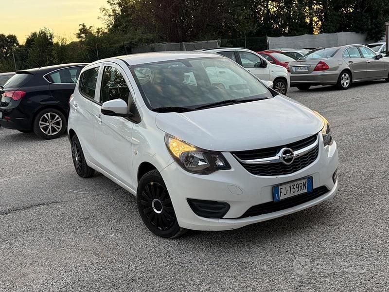 Usata Opel Karl Innovation 75 CV (55 kW) 2016 Bianco Utilitaria