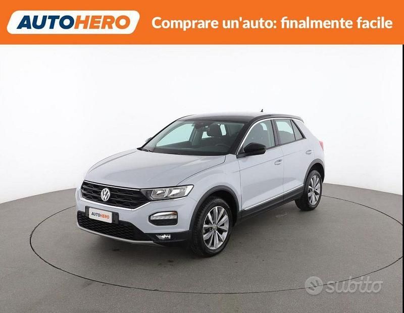 Usata VW T-Roc Style 115 CV (84 kW) 2020 Bianco SUV