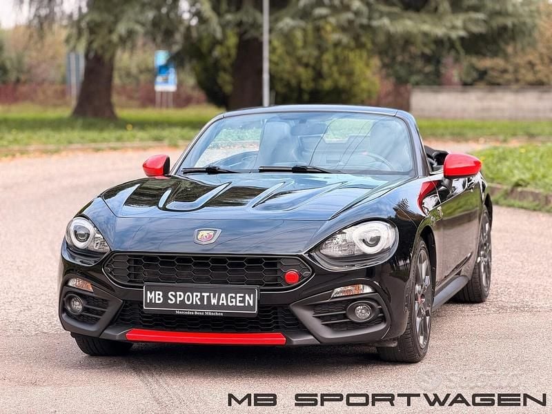 Usata Abarth 124 Spider 170 CV (125 kW) 2017 Nero Cabrio
