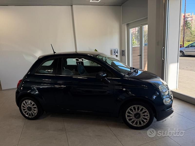 Usata Fiat 500 Lounge 69 CV (50 kW) 2020 Blu Berlina