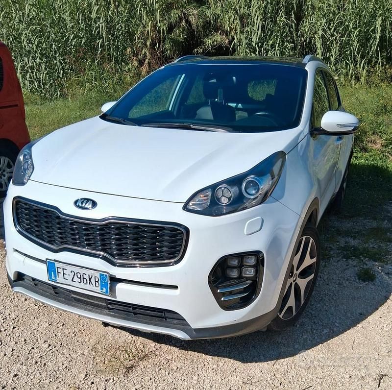 Usata Kia Sportage GT-Line 185 CV (136 kW) 2016 Bianco SUV