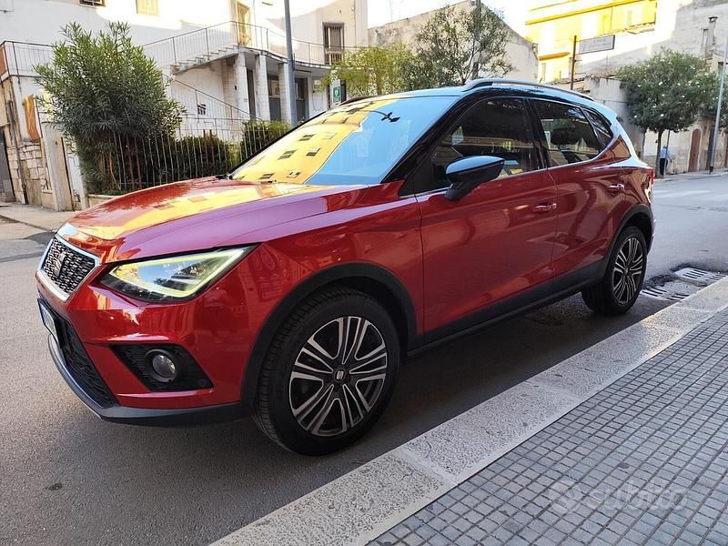 Usata Seat Arona XCELLENCE 95 CV (69 kW) 2019 Rosso SUV