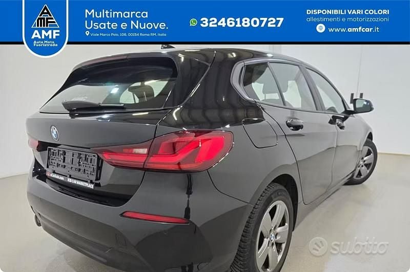 Usado BMW 116 116 CV (85 kW) 2022 Negro Utilitario