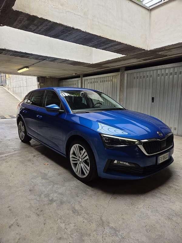 Usata Skoda Scala Style 116 CV (85 kW) 2019 Blu Utilitaria