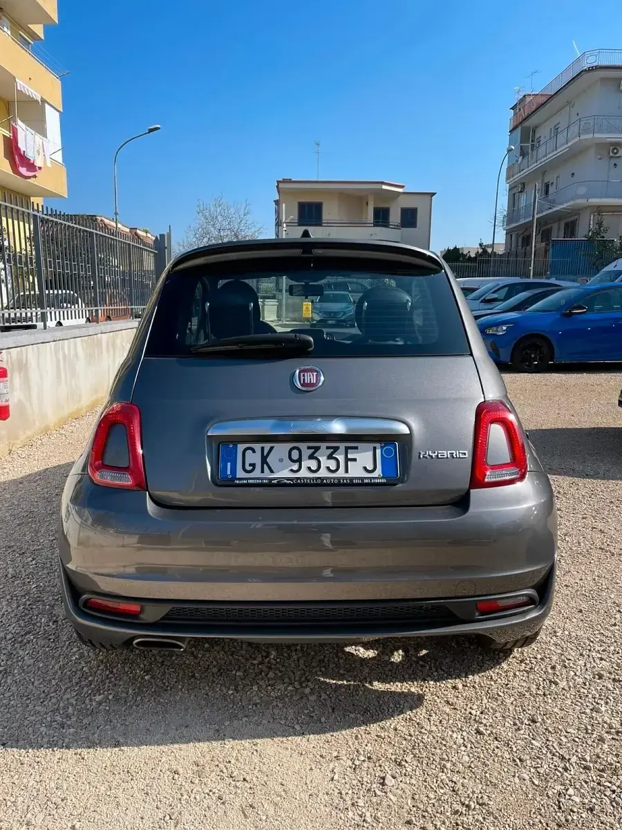 Usata Fiat 500 Sport 69 CV (50 kW) 2022 Grigio Cabrio