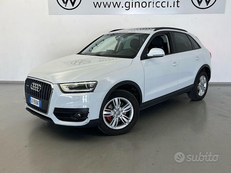Usata Audi Q3 Comfort 140 CV (102 kW) 2015 Bianco SUV