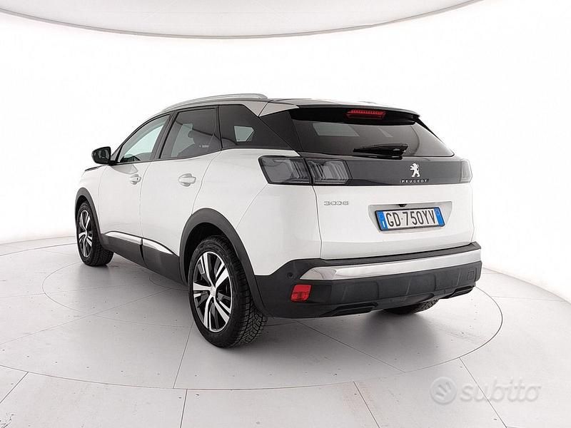 Usata Peugeot 3008 Allure 131 CV (96 kW) 2021 Bianco SUV