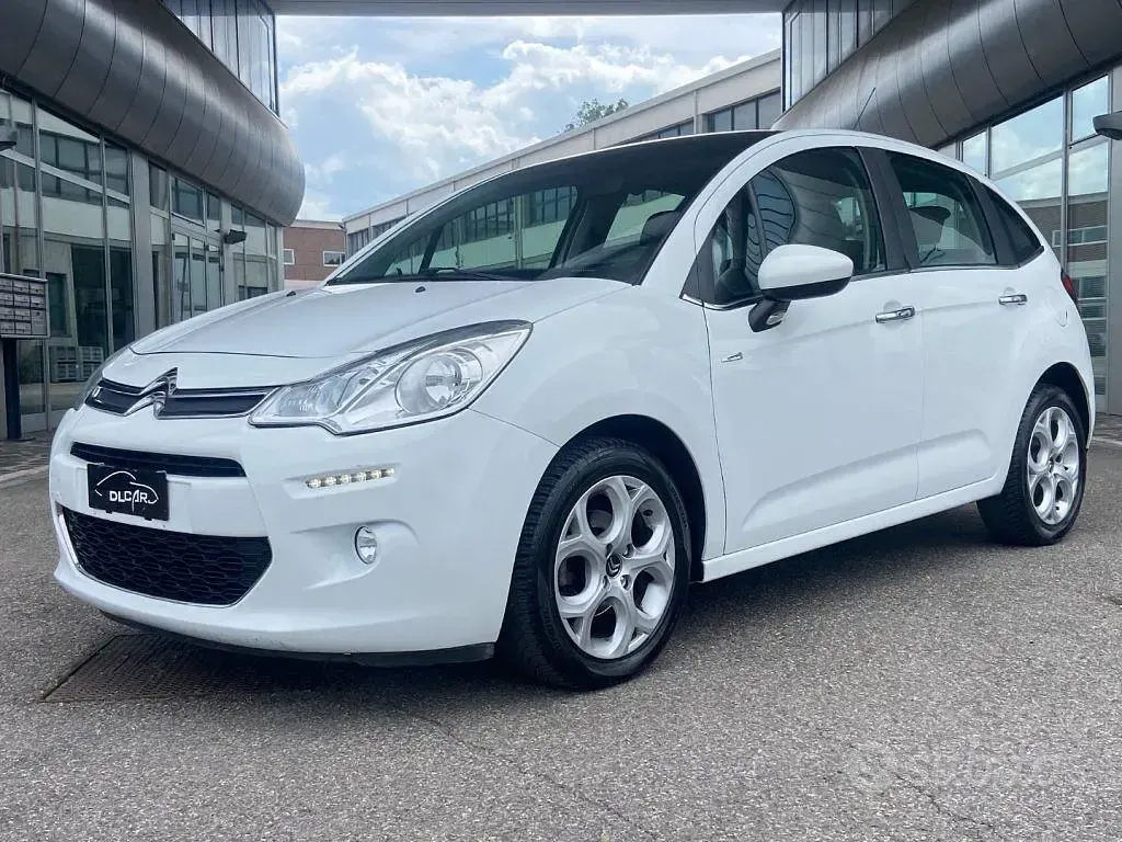 Usata Citroën C3 Exclusive 68 CV (50 kW) 2015 Bianco Berlina