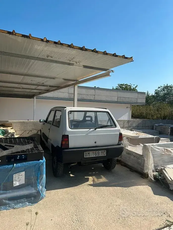 Usata Fiat Panda 4x4 54 CV (39 kW) 1997 Bianco Utilitaria