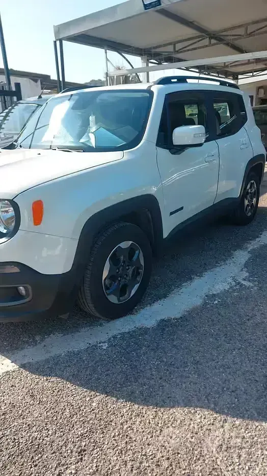 Usata Jeep Renegade 105 CV (77 kW) 2018 Bianco SUV