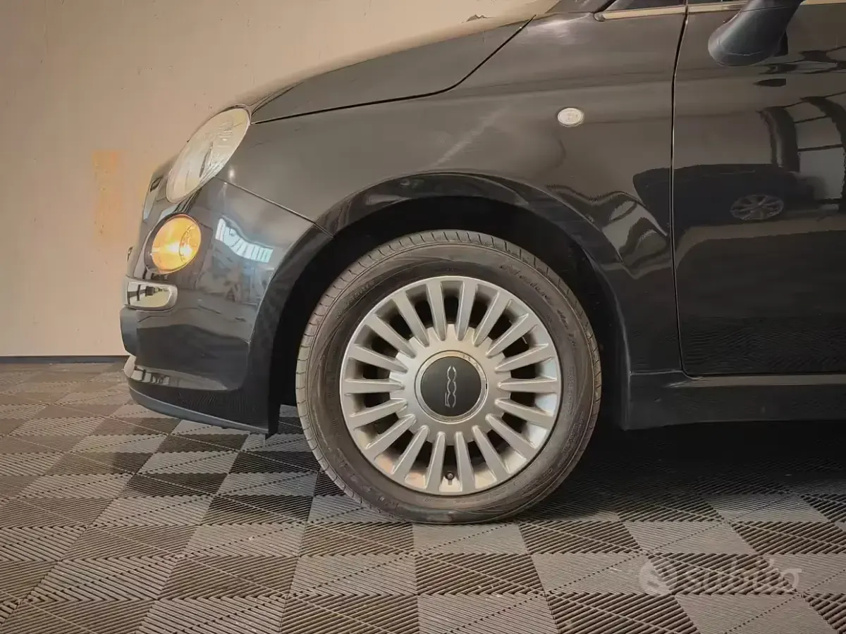 Usata Fiat 500C Lounge 69 CV (50 kW) 2012 Nero Cabrio