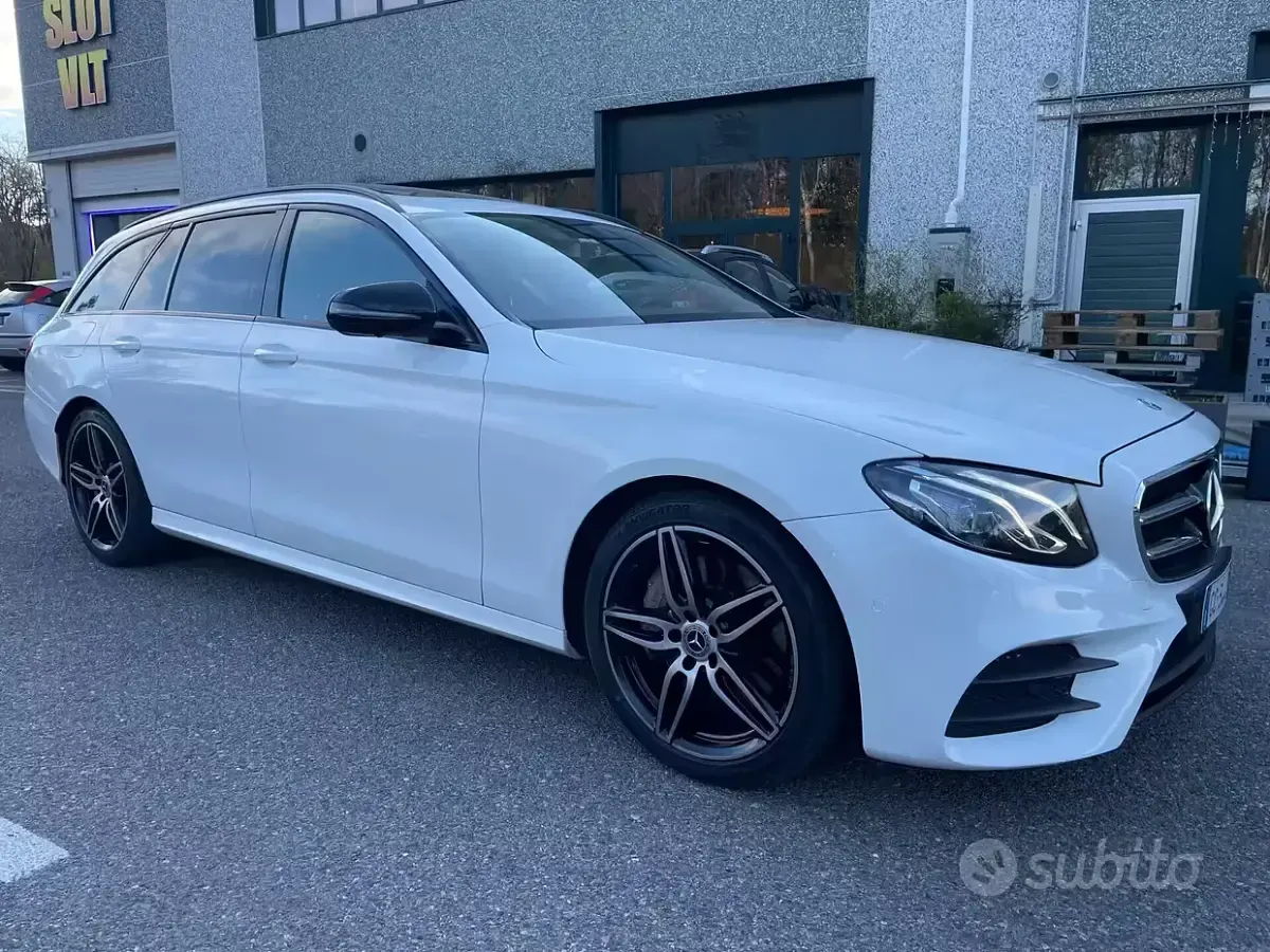 Usata Mercedes E400 340 CV (250 kW) 2020 Bianco Station wagon