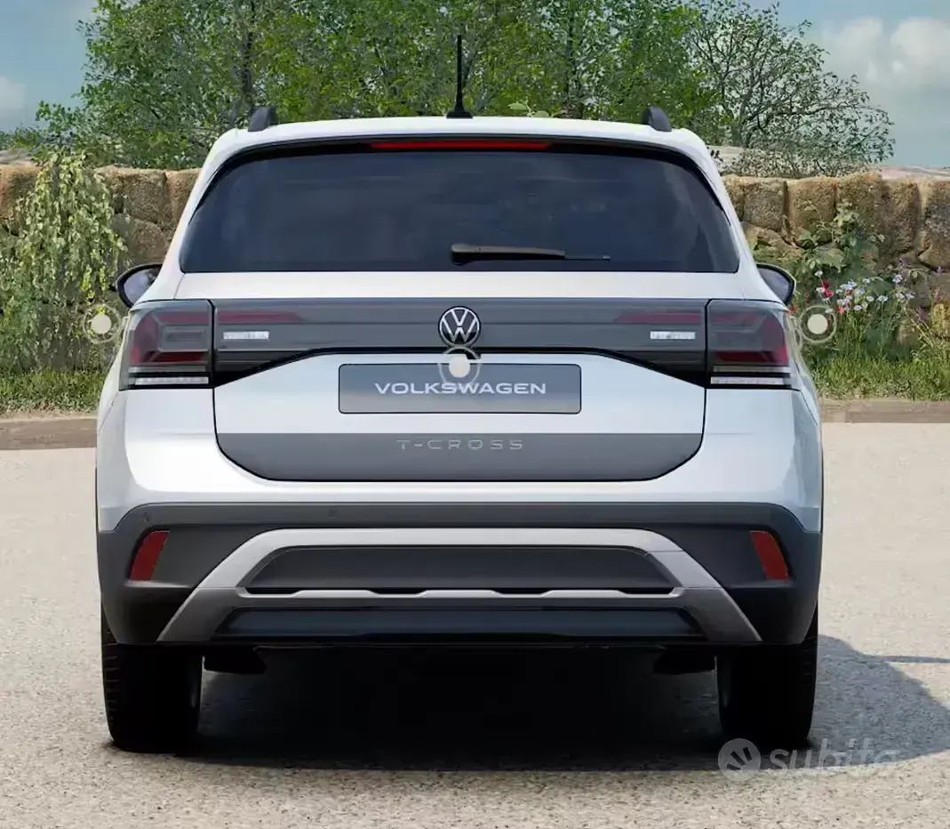 Usata VW T-Cross Edition 115 CV (84 kW) 2024 Grigio SUV