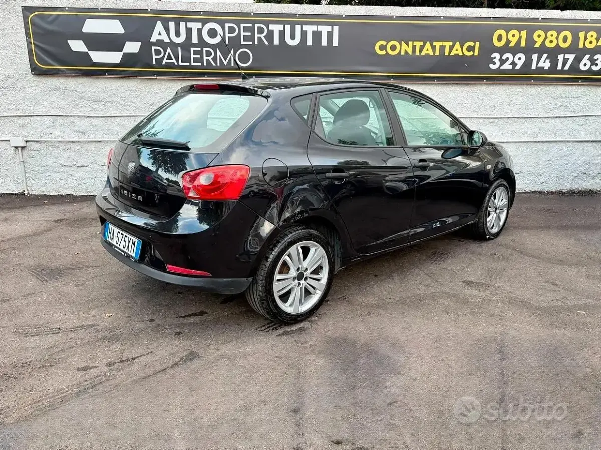 Usata Seat Ibiza SC Stylance 80 CV (58 kW) 2008 Nero Utilitaria
