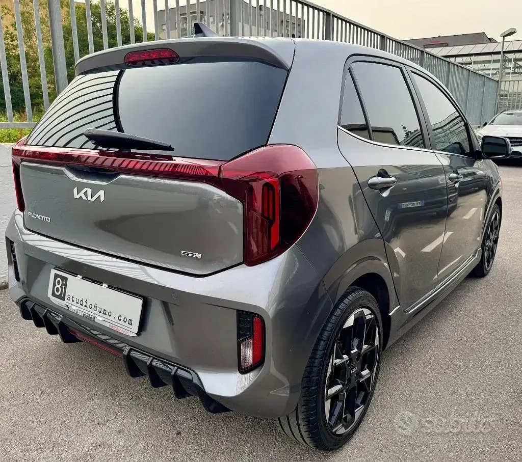 Brugt Kia Picanto GT-Line 79 HK (58 kW) 2024 Grå Hatchback