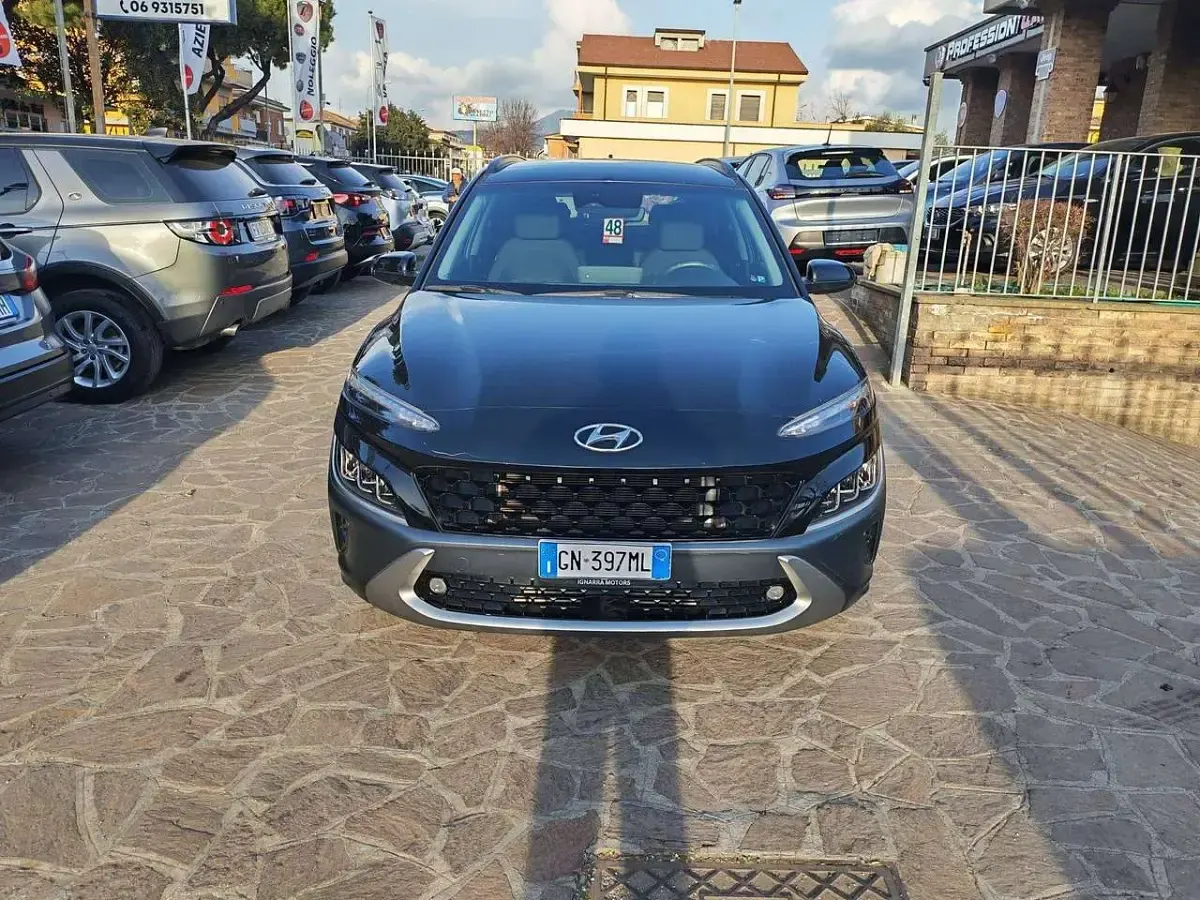 Usata Hyundai Kona N Line 120 CV (88 kW) 2023 Nero SUV