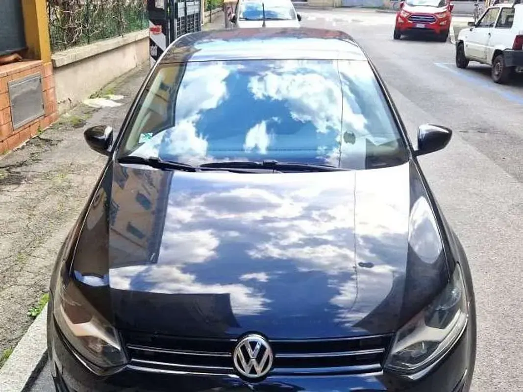 Usata VW Polo Comfortline 90 CV (66 kW) 2012 Nero Utilitaria