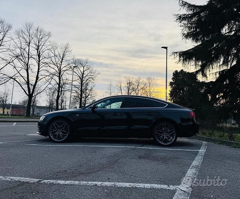Usata Audi A5 S-Line 177 CV (130 kW) 2012 Nero Coupé
