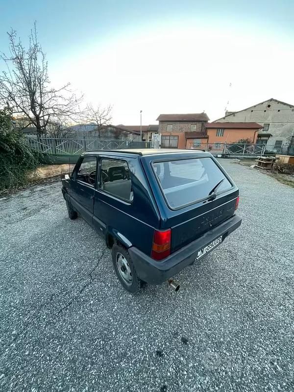 Usata Fiat Panda 4x4 Club 50 CV (36 kW) 1993 Blu Utilitaria