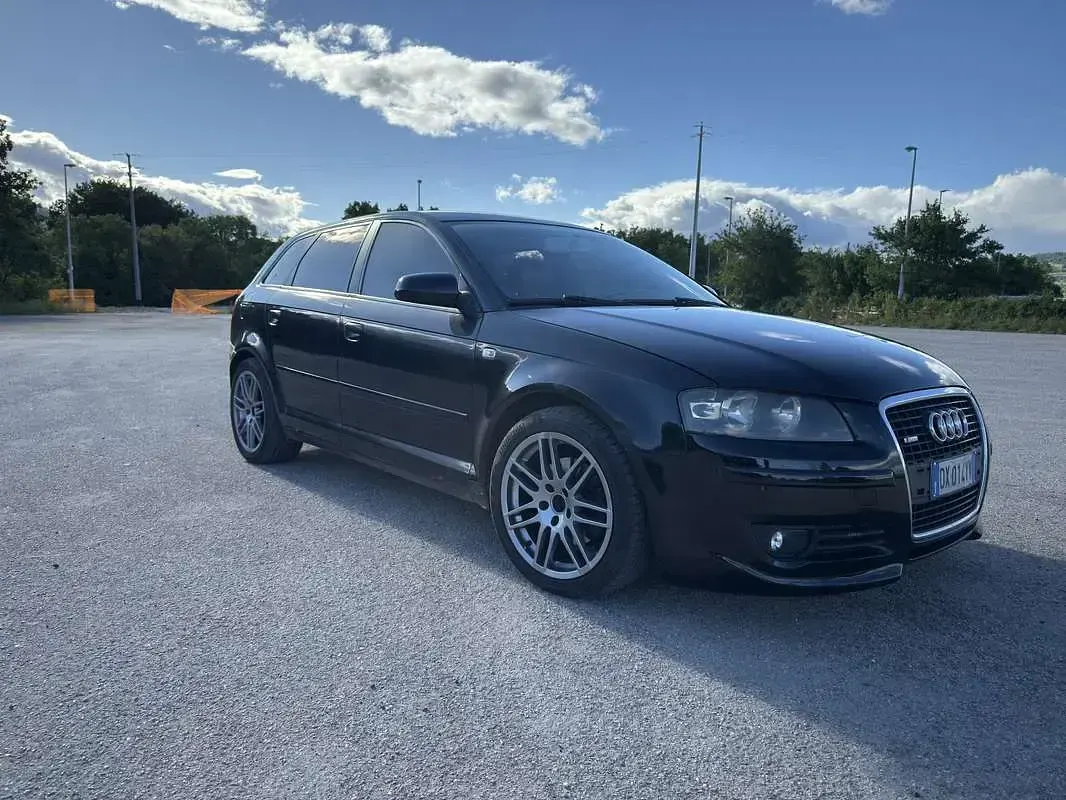Usata Audi A3 Ambition 140 CV (102 kW) 2007 Nero Utilitaria