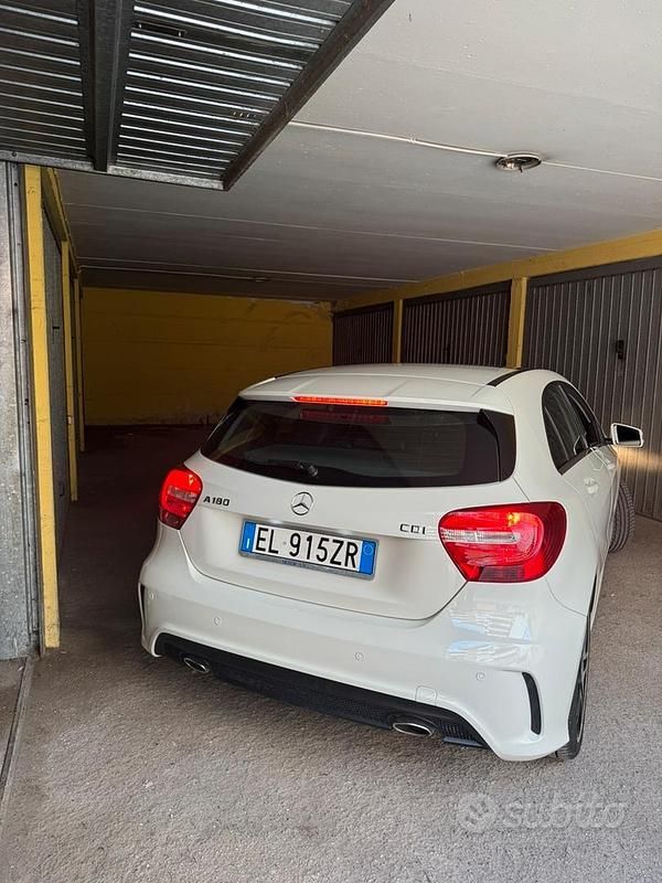 Usata Mercedes A180 2014 Bianco Berlina