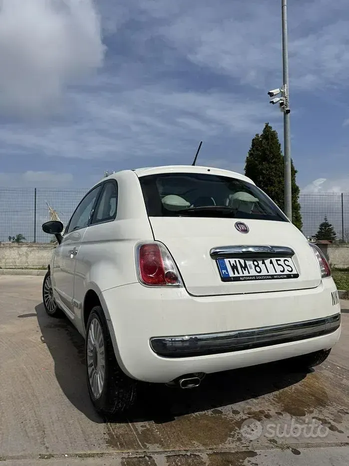Usata Fiat 500 69 CV (50 kW) 2013 Bianco Berlina