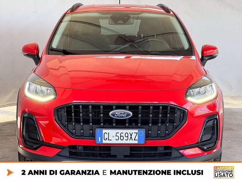 Usata Ford Fiesta Active 125 CV (91 kW) 2022 Rosso Utilitaria