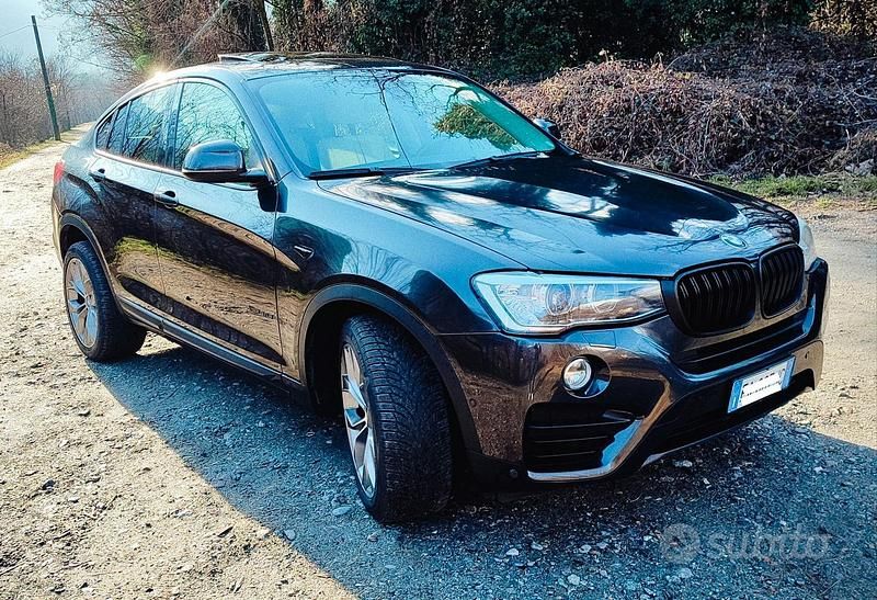 Usata BMW X4 xLine 313 CV (230 kW) 2015 Grigio SUV